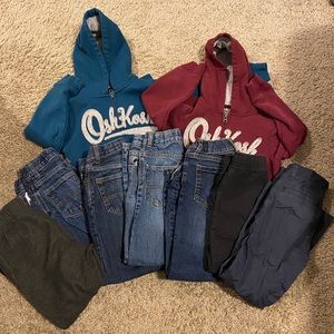9 Piece Bundle: Size 6T boys clothes